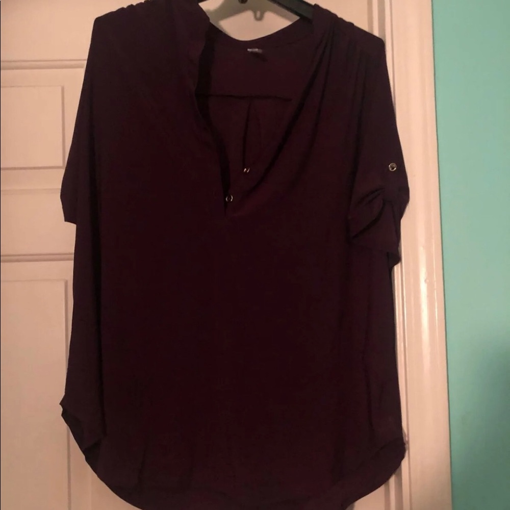 Plum Blouse